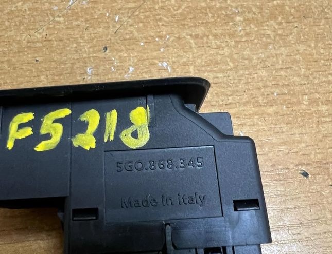 VOLKSWAGEN Golf 7 generation (2012-2024) Перемикачі 5G0868345,#F5219 28282769
