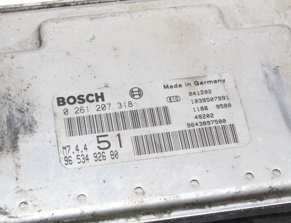 CITROËN Xsara 1 generation (1997-2004) Блок керування двигуном ECU 9653492680,0261207318 17765008