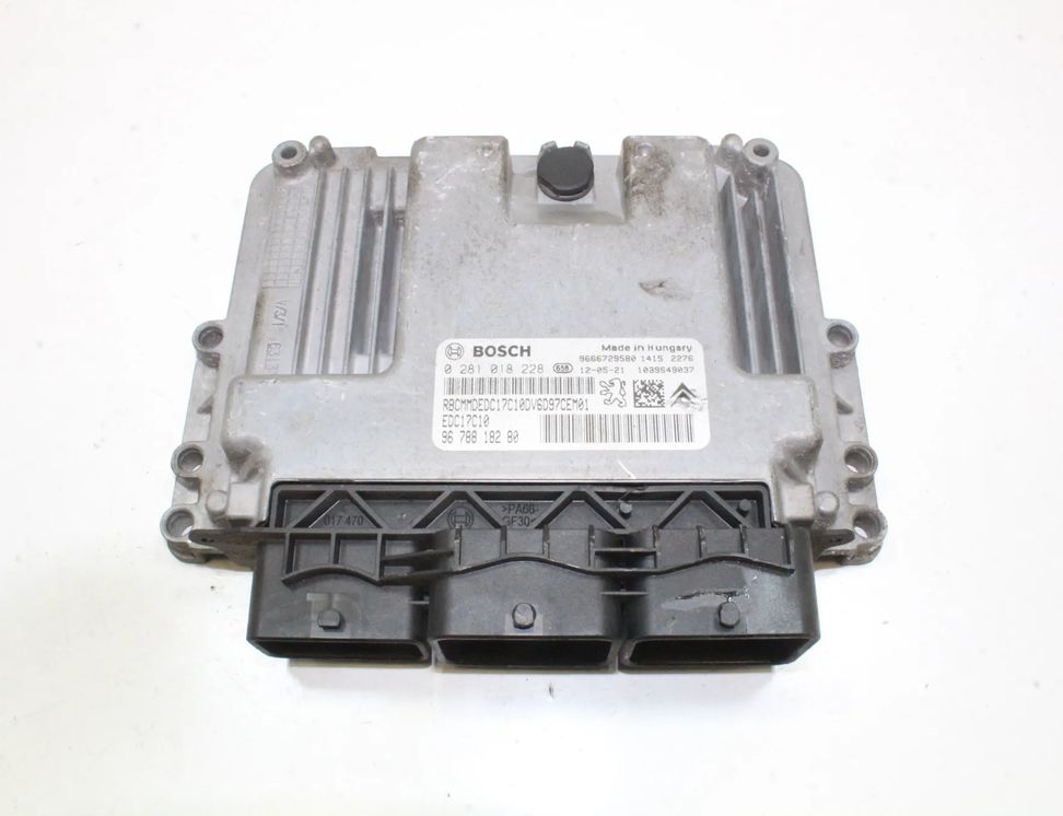 PEUGEOT 308 T7 (2007-2015) Блок управления двигателем 9678818280,0281018228,9666729580 23866663