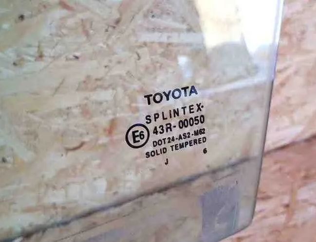 TOYOTA Avensis 2 generation (2002-2009) Скло передньої лівої двері 43R00050 32618636