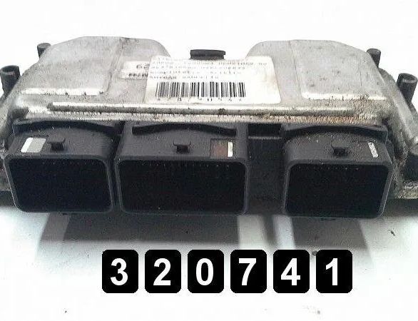 CITROËN Xsara Picasso 1 generation (1999-2010) Блок управления двигателем 28672118