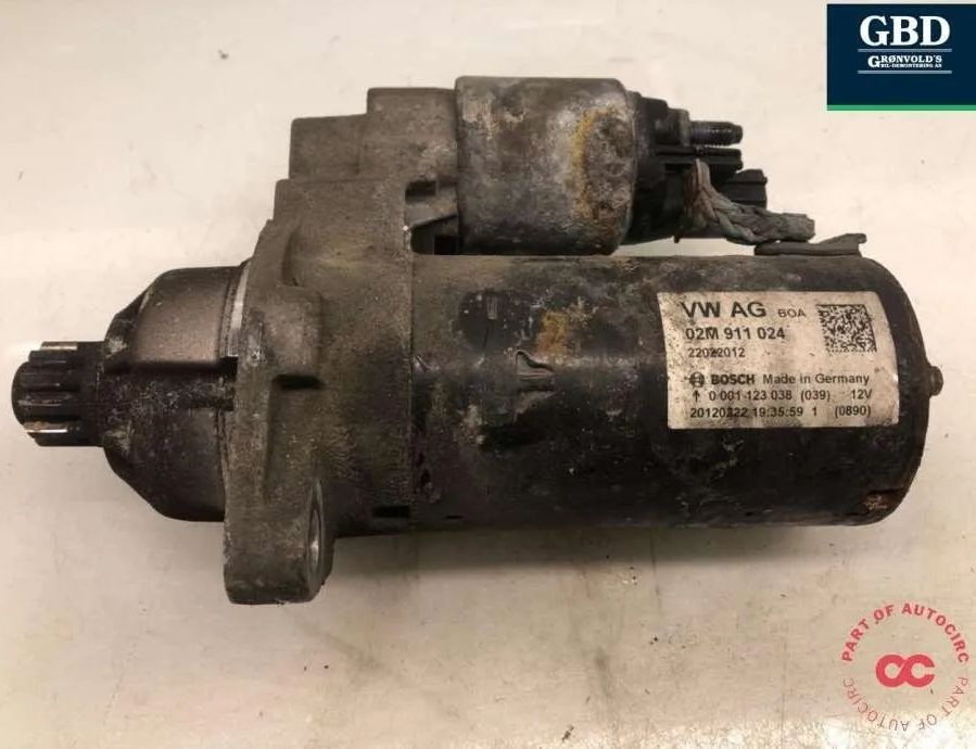 VOLKSWAGEN Caddy 3 generation (2004-2015) Стартер 02m911024x,02m911024 30889004