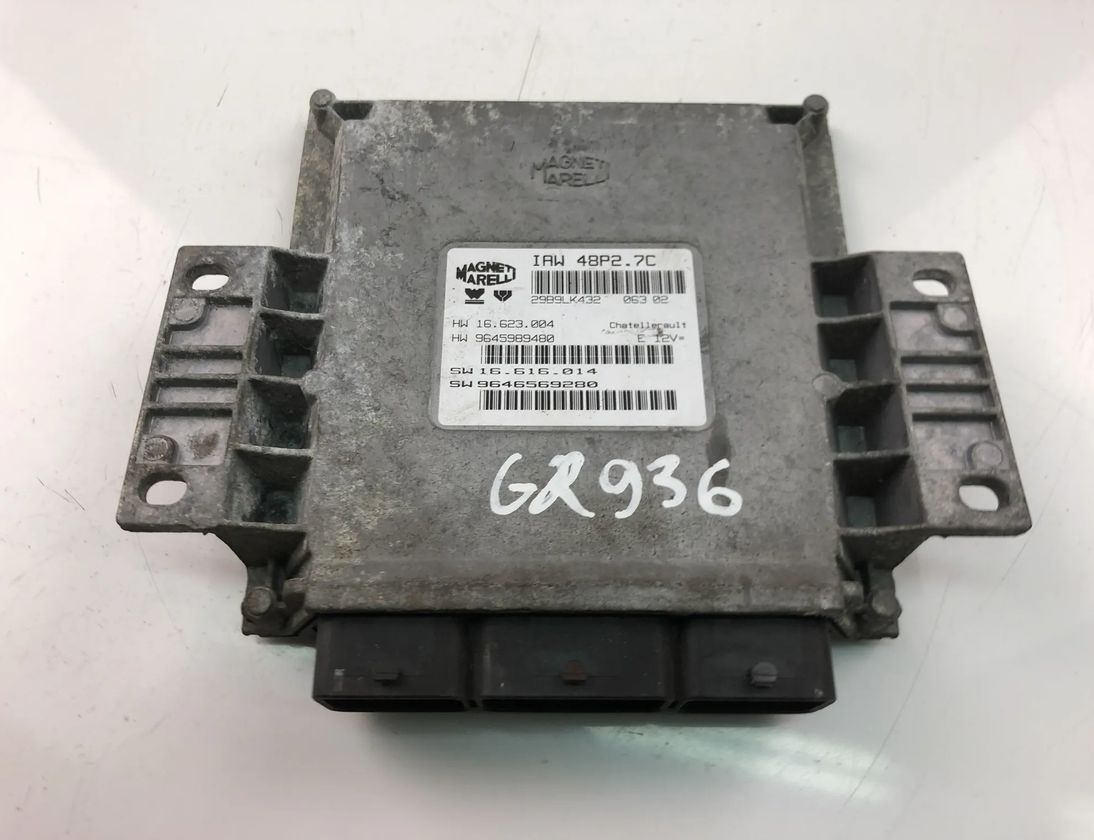 PEUGEOT 307 1 generation (2001-2008) Блок керування двигуном ECU 9645989480,9646569280 15524343