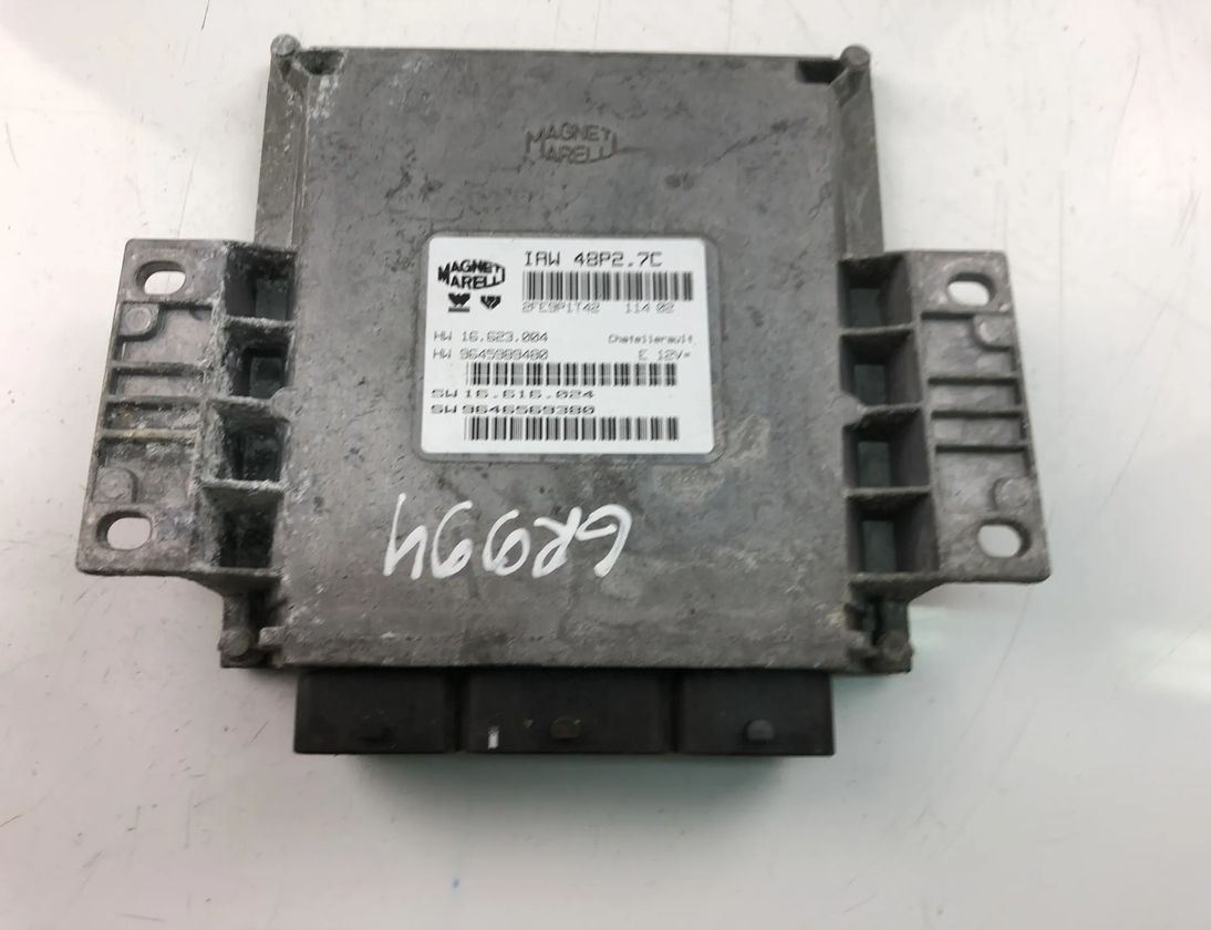 CITROËN C3 1 generation (2002-2010) Блок керування двигуном ECU 9645989480,9646569380 15526318