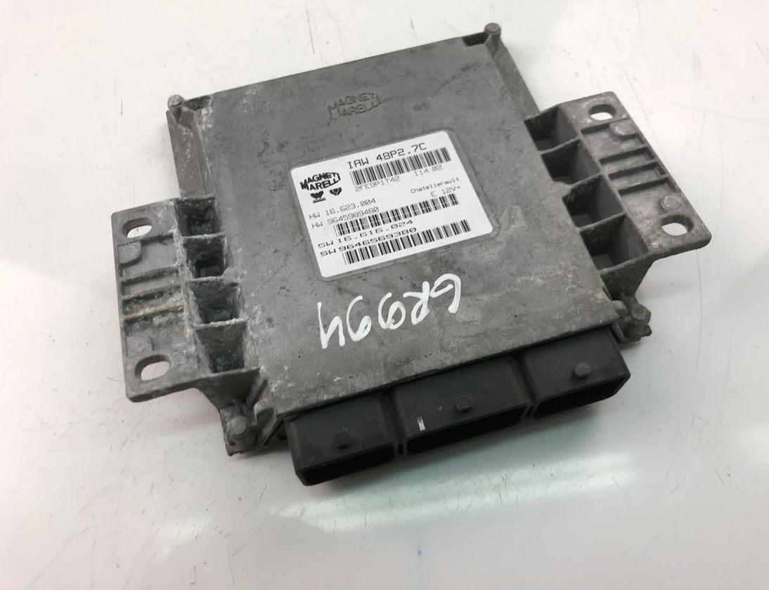 CITROËN C3 1 generation (2002-2010) Блок керування двигуном ECU 9645989480,9646569380 15526318