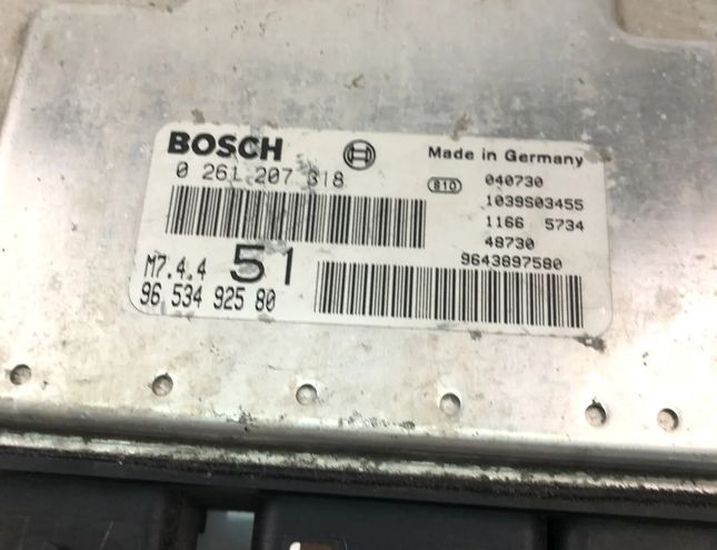 CITROËN Xsara Picasso 1 generation (1999-2010) Блок керування двигуном ECU 9653492580,0261207318 22547476
