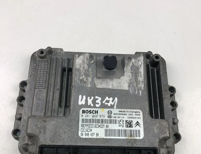 PEUGEOT 308 T9 (2013-2021) Блок управления двигателем 9664843780,0281013872 23417493