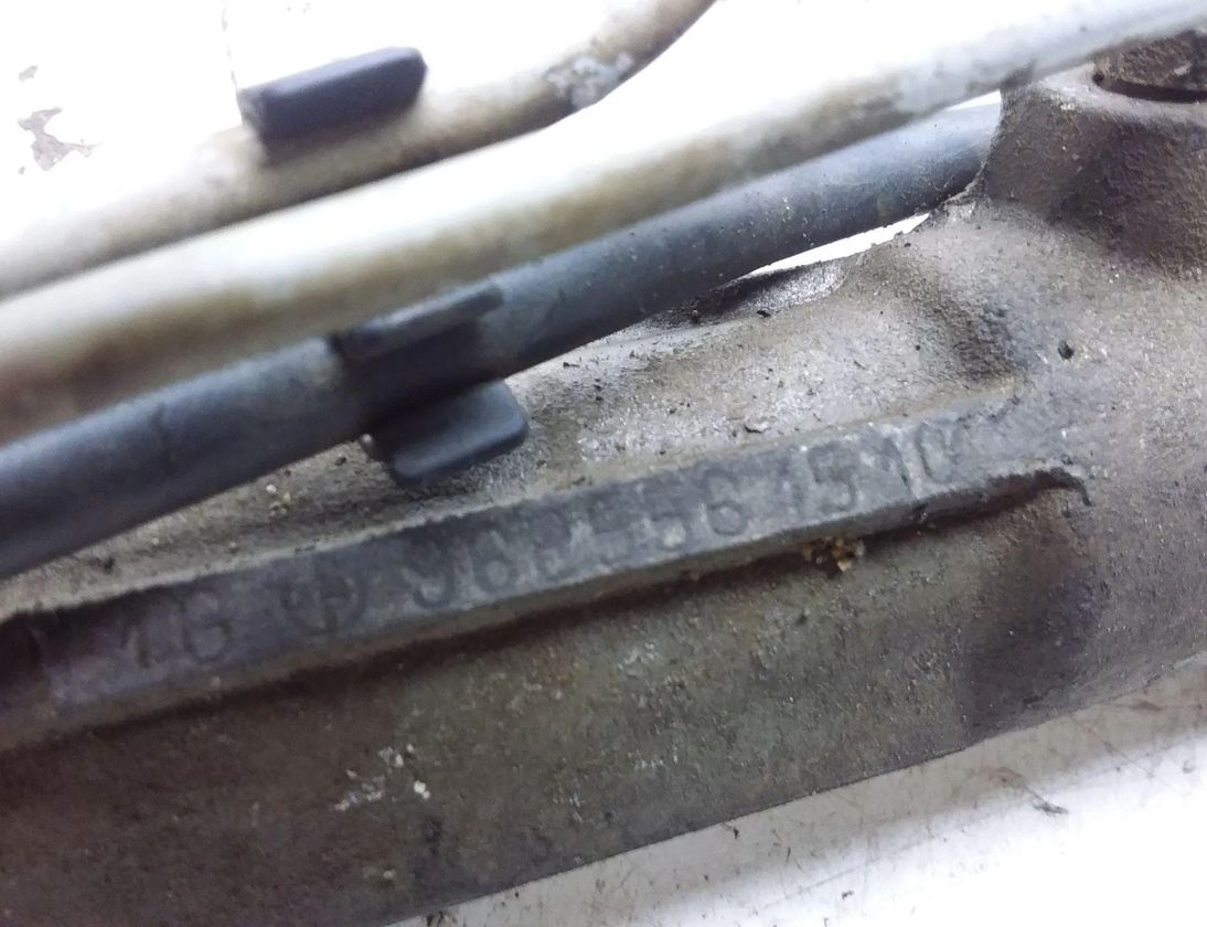 PEUGEOT 206 1 generation (1998-2009) Рулевая Pейка 9625561510 20331984