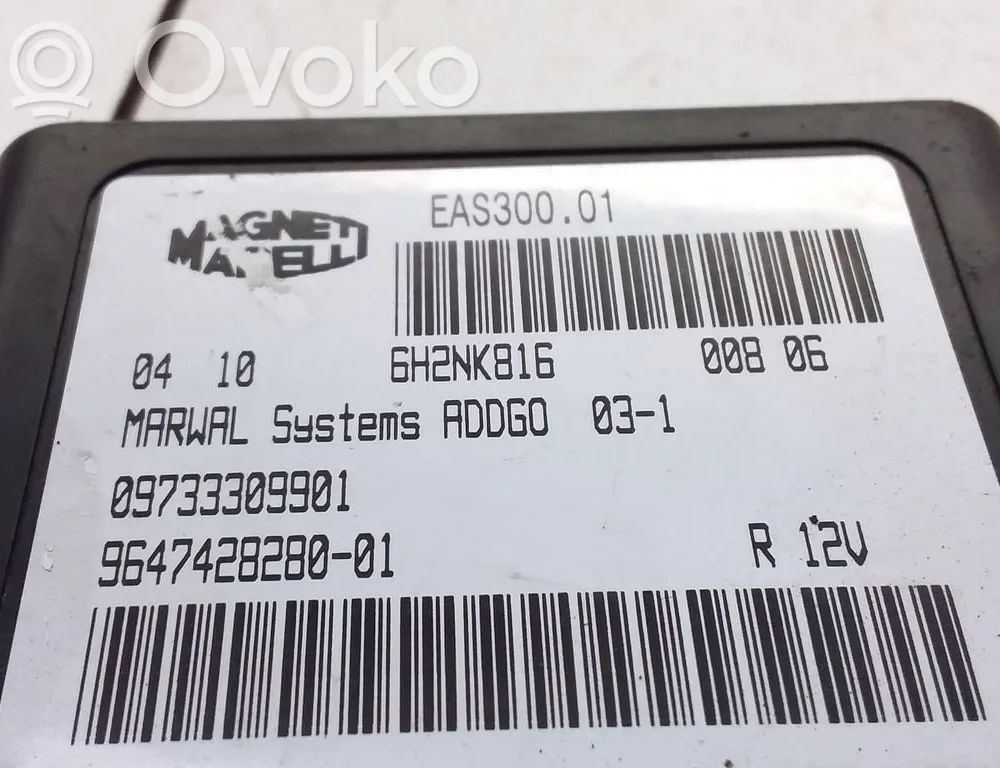 PEUGEOT 407 1 generation (2004-2010) Другие блоки управления 9647428280,09733309901 30455403