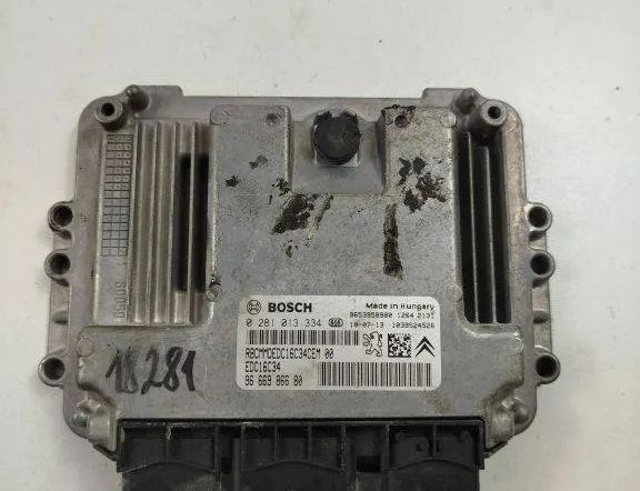 CITROËN C4 Picasso 1 generation (2006-2013) Блок управления двигателем 9666986680 31938222