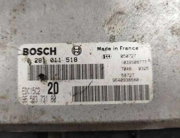 CITROËN Xsara Picasso 1 generation (1999-2010) Блок керування двигуном ECU 9658373180 31938345