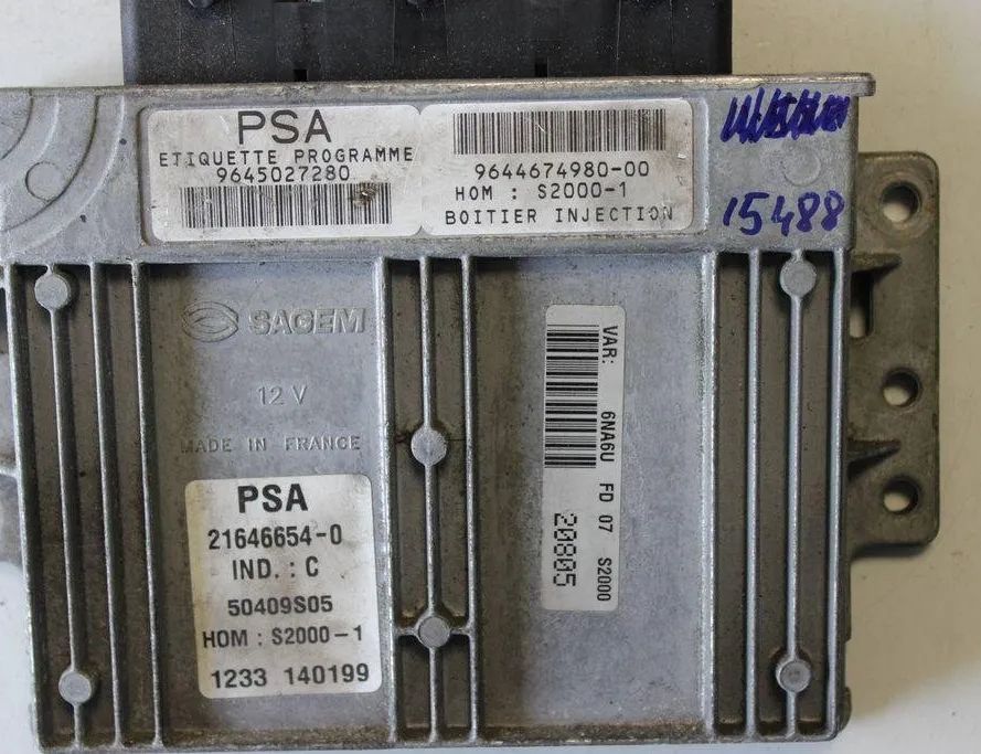 CITROËN Xsara Picasso 1 generation (1999-2010) Блок управления двигателем 9644674980 31943339