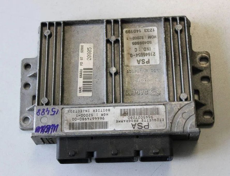CITROËN Xsara Picasso 1 generation (1999-2010) Блок управления двигателем 9644674980 31943339