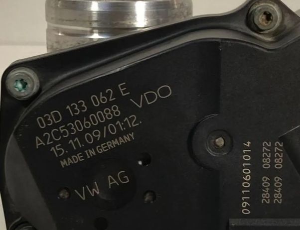 VOLKSWAGEN Polo 4 generation (2001-2009) Дроссельная заслонка 03D133062E 30805420
