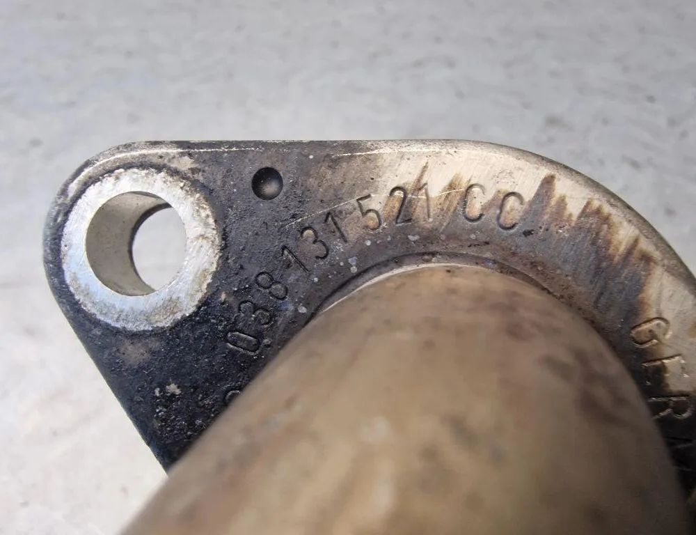 VOLKSWAGEN Variant VII TDI (2014-2024) Трубка рециркуляции отработавших газов 038131521CC 31241260