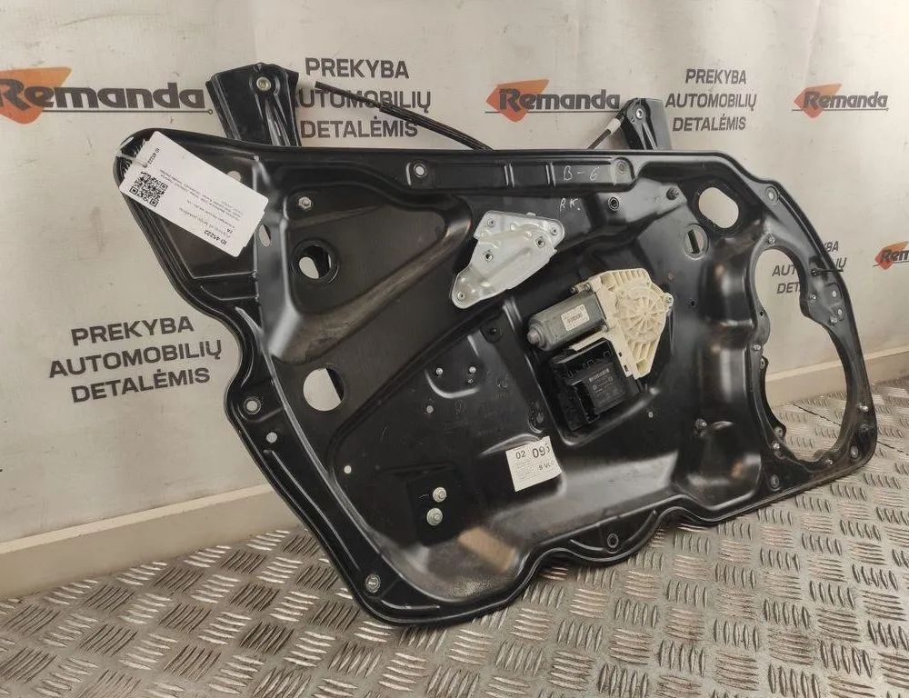 VOLKSWAGEN Passat B7 (2010-2015) Регулятор вікна лівої передньої двері 3C1837755 31573898