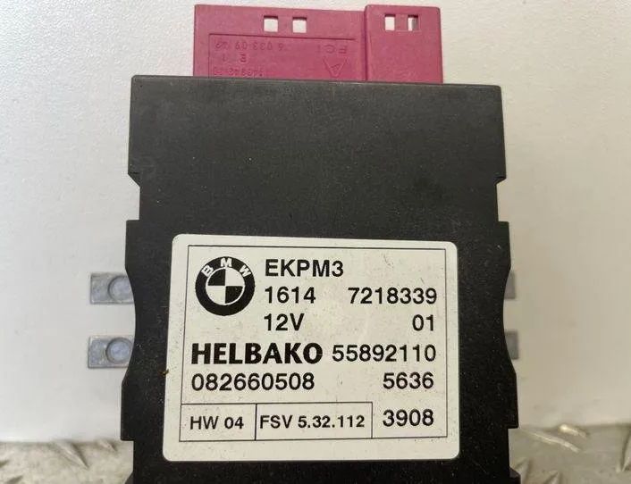 BMW 3 Series E90/E91/E92/E93 (2004-2013) Керування паливним насосом 7218339 21451424