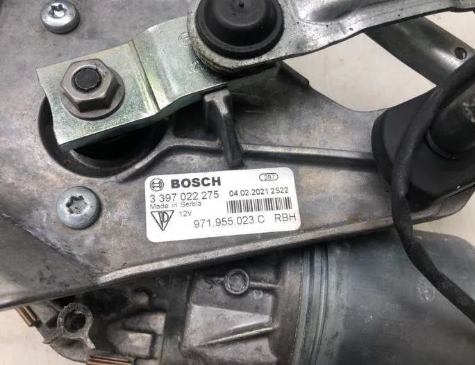 PORSCHE Panamera 971 (2016-2020) Моторчик передних стеклоочистителей 971955119C,1397227002 27404717