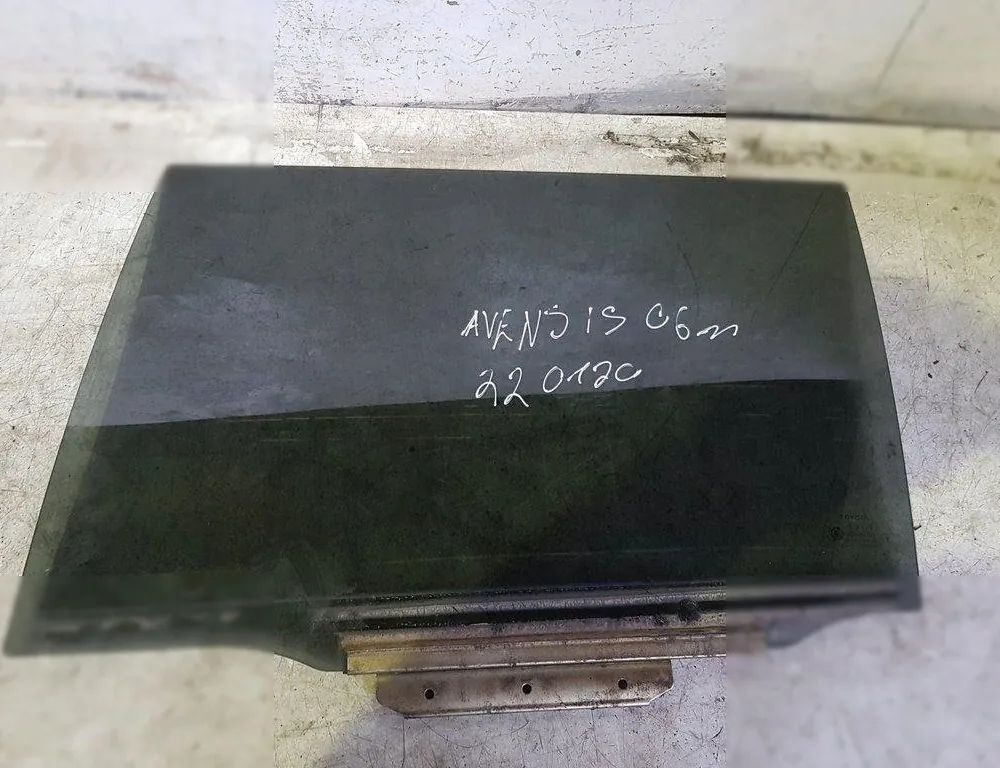 TOYOTA Avensis 2 generation (2002-2009) Стекло задней левой двери 43R006723 17477996