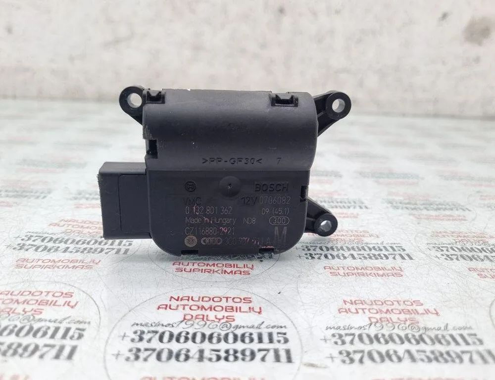 VOLKSWAGEN Passat B6 (2005-2010) Привід двигуна заслінки обігрівача салону 3C0907511AM 31455170