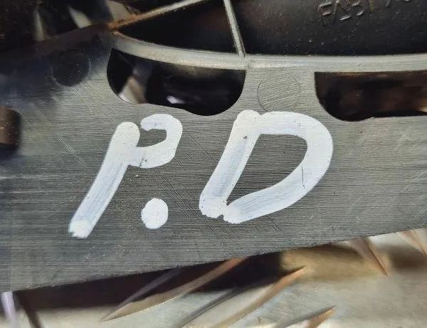 PEUGEOT 306 1 generation (1993-2002) Ліва задня внутрішня ручка відкривання 9623698077 31069525