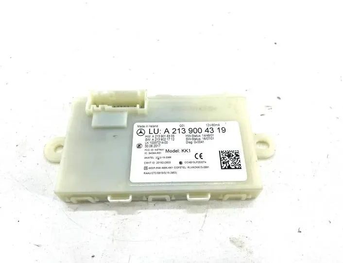 MERCEDES-BENZ E-Class W213/S213/C238/A238 (2016-2024) Блок управління гальмівною системою A2139004319,A2139018303,A2139021712 24659939