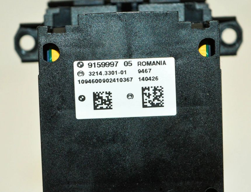 BMW 5 Series Gran Turismo F07 (2010-2017) Кнопка ручного гальма 9159997 16894288