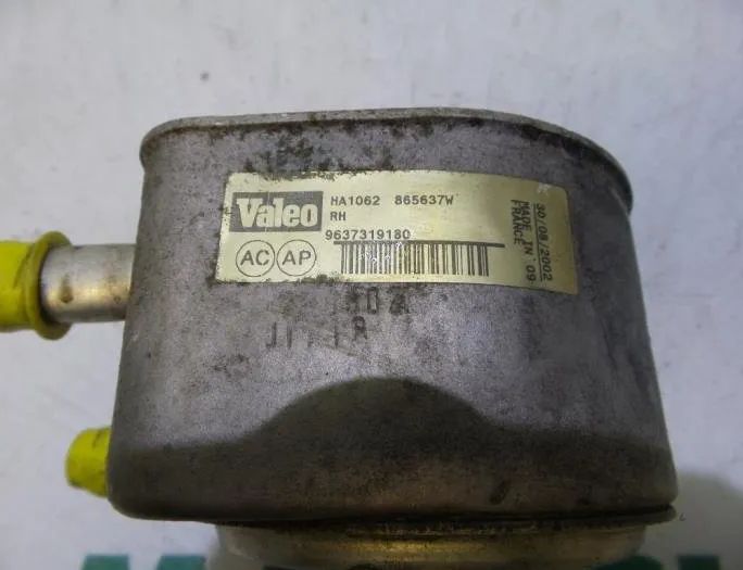 PEUGEOT 307 1 generation (2001-2008) Масляный радиатор 9637319180,1103N1 26988843