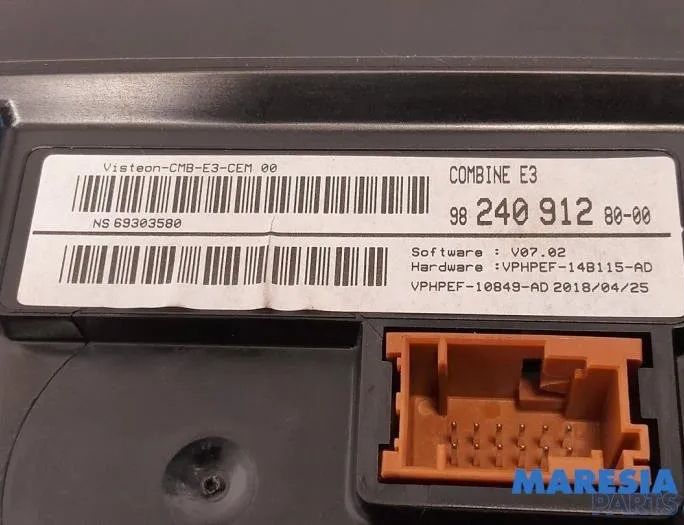 CITROËN C4 Cactus 1 generation (2014-2024) Другие блоки управления 9824091280,9830087680 27436731