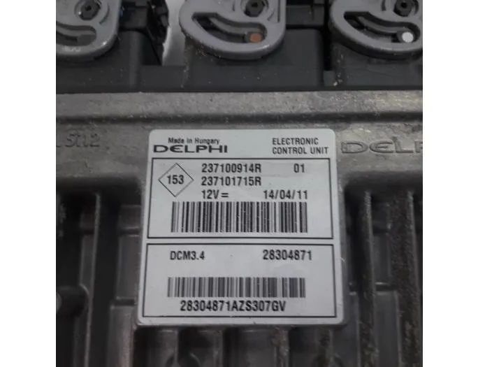 RENAULT Megane 3 generation (2008-2020) Блок керування двигуном ECU 237100425R,237100914R,237101715R,28304871,237104316R,284B12059R 27656216