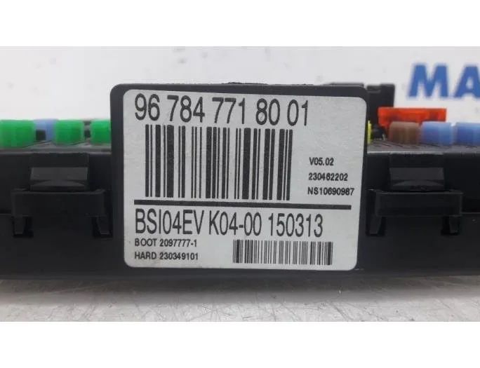 CITROËN C5 2 generation (2008-2017) Блок управления двигателем 657062,9663123380,9801622880,967847718001,1610114480 27826215