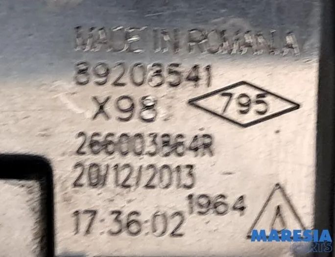 RENAULT Captur 1 generation (2013-2019) Другие блоки управления 266059367R,266003864R 28085024