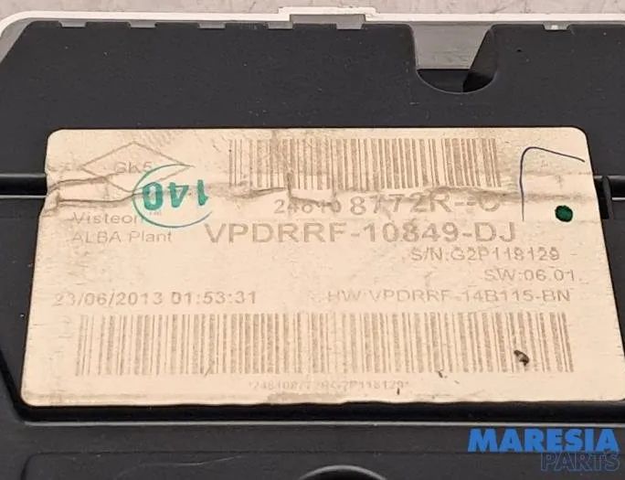 RENAULT Captur 1 generation (2013-2019) Другие блоки управления 248108772R,248100202R 28978332