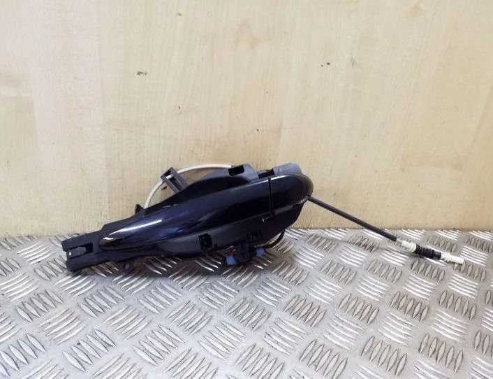 BMW X6 E71/E72 (2008-2012) Зовнішня ручка лівих задніх дверей 7209883 26143948