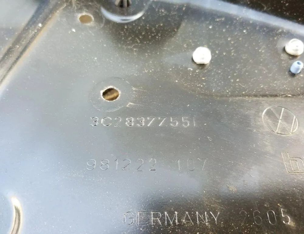 VOLKSWAGEN Passat B7 (2010-2015) Регулятор вікна задніх правих дверей 980874101,981222107,3C2837755 32157535