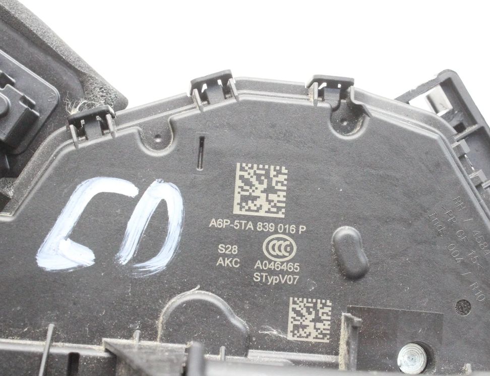 Cupra CX-3 1 generation (2015-2024) Замок задней правой двери 5TA839016P 30020534