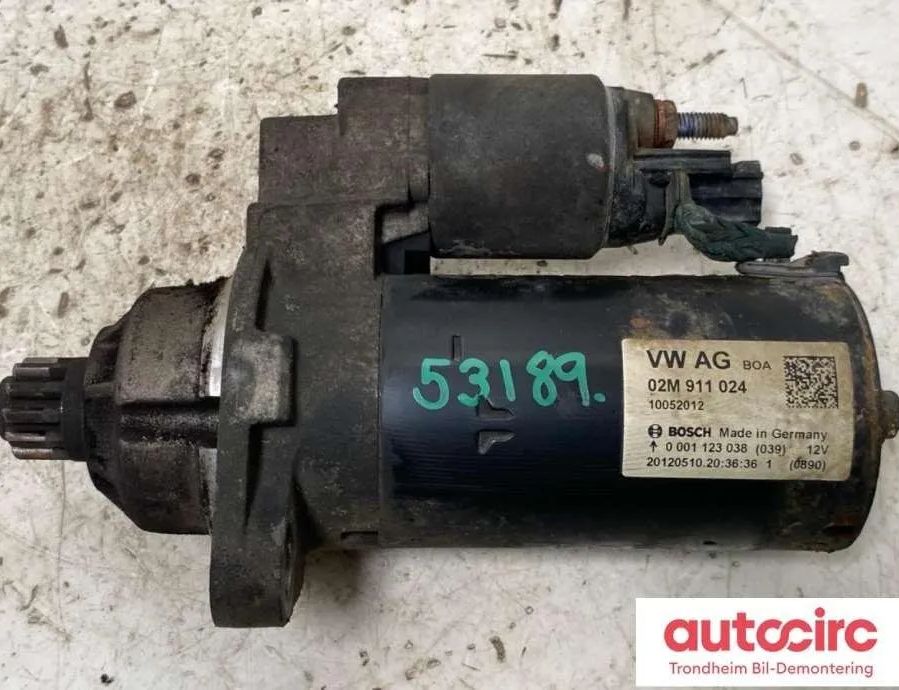 VOLKSWAGEN Caddy 3 generation (2004-2015) Стартер 02m911024,02m911024p 31676763