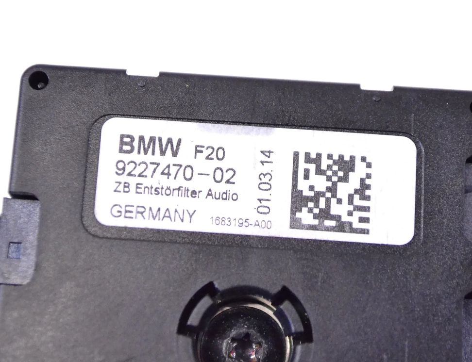 BMW 1 Series F20/F21 (2011-2020) Антенний підсилювач із кришкою багажника 9227470 14557640