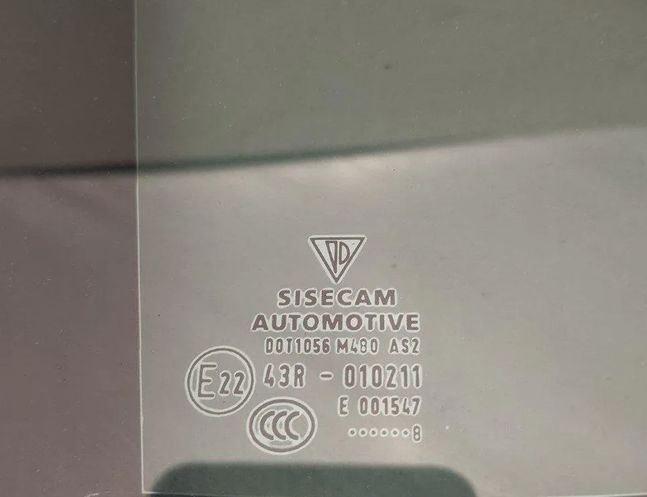 PORSCHE Panamera 971 (2016-2020) Заднє кузовне скло ліве 971853893,971845417 25321316