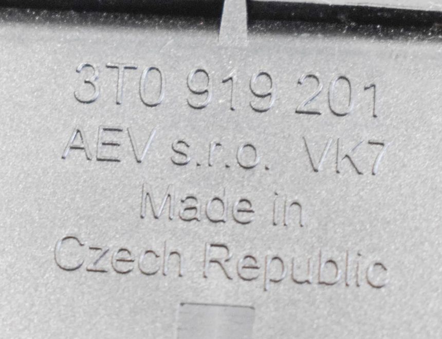 SKODA Superb 2 generation (2008-2015) Отделка центральной консоли 3T0919201,3T0863317 11162912