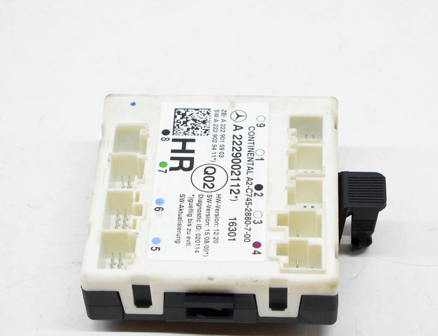 MERCEDES-BENZ C-Class W205/S205/C205 (2014-2023) Блок керування задніми правими дверима A2229015903,A2229002112,A2229025411,A2-C745-2880-7-00 13855219