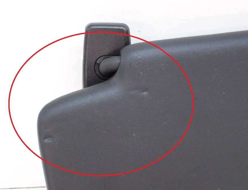 MERCEDES-BENZ GLC Coupe C253 (2016-2019) Правий сонцезахисний козирок A2058107404 14540143