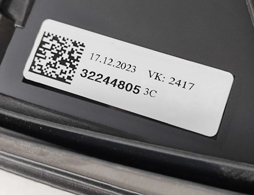 VOLVO XC40 1 generation (2017-2024) Ліве вікно задніх дверей 32244805,43R-006723 27791370