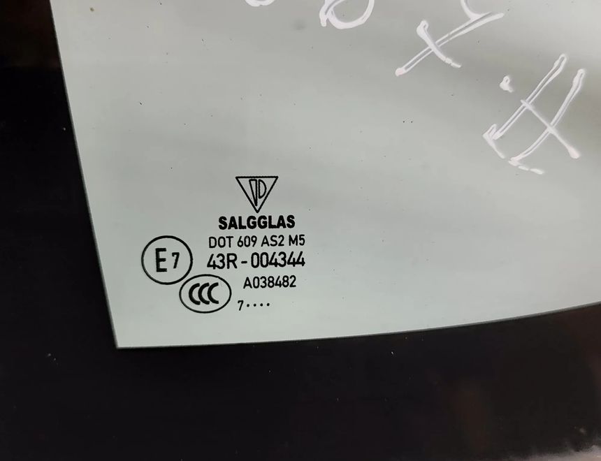 PORSCHE Panamera 971 (2016-2020) Задня ліва дверна віконце 971845417,971.845.417,43R-004344,971845297D,971.845.297.D 28454141