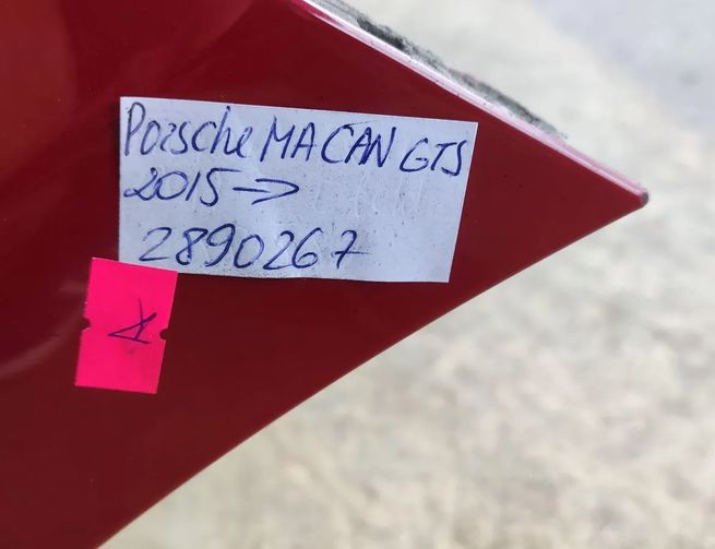 PORSCHE Macan 1 generation (2013-2023) Бампер задний 95B807421 29474914