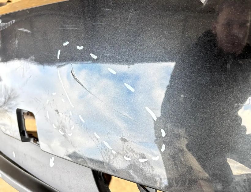 PORSCHE Macan 1 generation (2013-2023) Бампер задний 95B807421 29477083