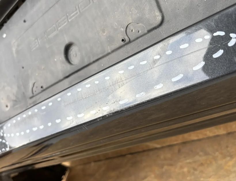 PORSCHE Macan 1 generation (2013-2023) Бампер задний 95B807421 29477083