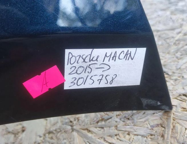 PORSCHE Macan 1 generation (2013-2023) Бампер задний 3015758,95B807421 29649725