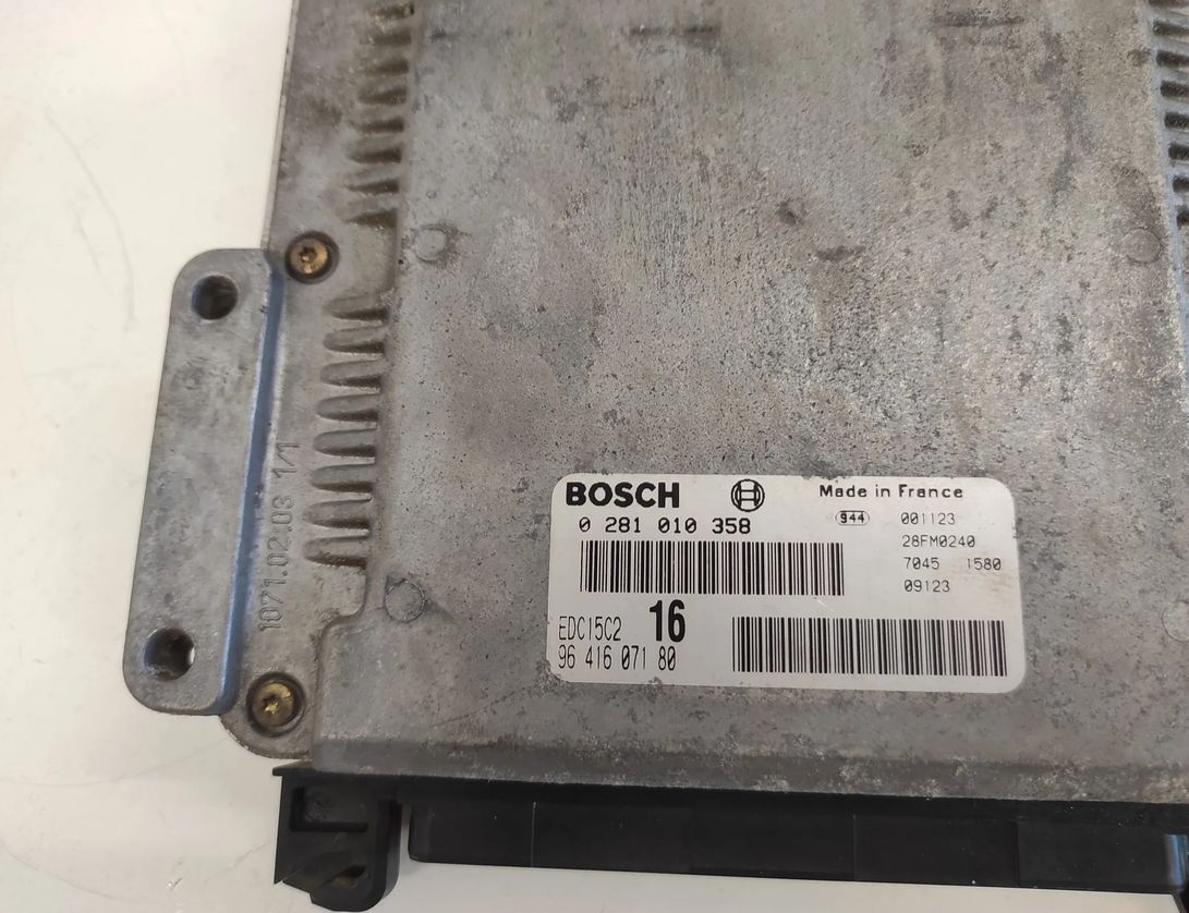 CITROËN Xsara Picasso 1 generation (1999-2010) Блок управления двигателем 0281010358,9641607180 22749001