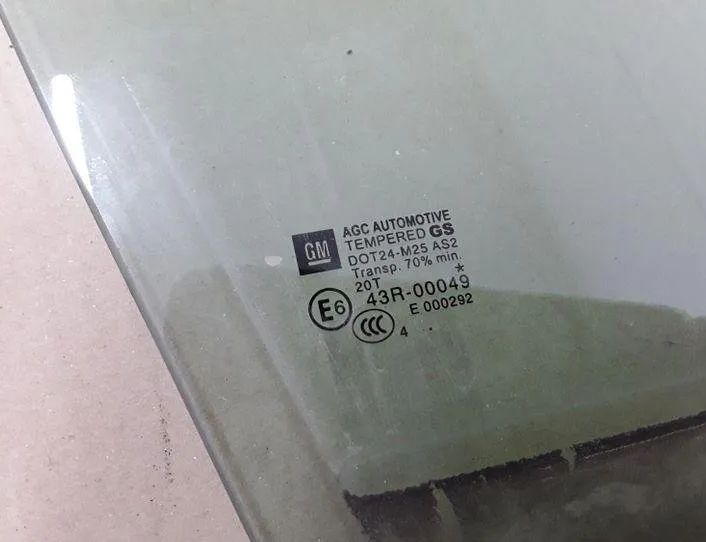 OPEL Zafira C (2012-2016) Скло правої передньої двері 43R00049,E000292 25537901